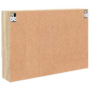 Zrcadlová skříň Sonoma dub 80 x 17 x 55 cm kompozitní dřevo - obrázek 8