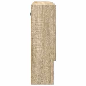 Zrcadlová skříň Sonoma dub 80 x 17 x 55 cm kompozitní dřevo - obrázek 7