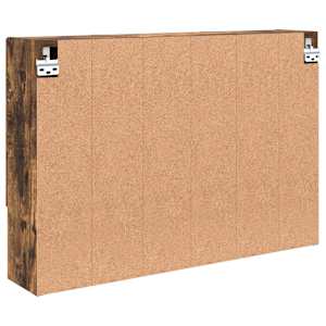 Zrcadlová skříň Kouřový dub 80 x 17 x 55 cm kompozitní dřevo - obrázek 8