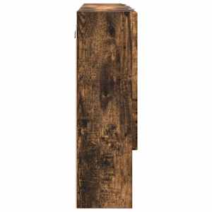 Zrcadlová skříň Kouřový dub 80 x 17 x 55 cm kompozitní dřevo - obrázek 7