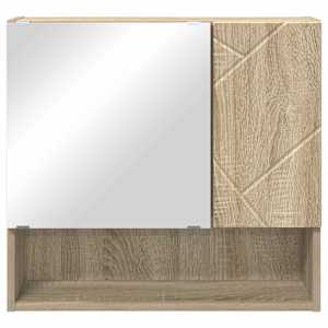 Zrcadlová skříň Sonoma dub 59 x 17 x 55 cm Kompozitní dřevo - obrázek 6