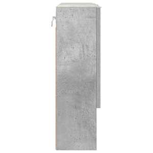 Zrcadlová skříň Betonově šedá 59 x 17 x 55 cm kompozitní dřevo - obrázek 7