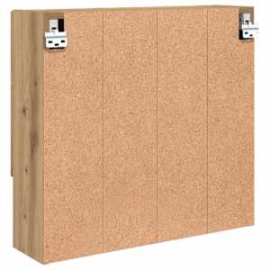Zrcadlová skříň Artisanový dub 59 x 17 x 55 cm Kompozitní dřevo - obrázek 8