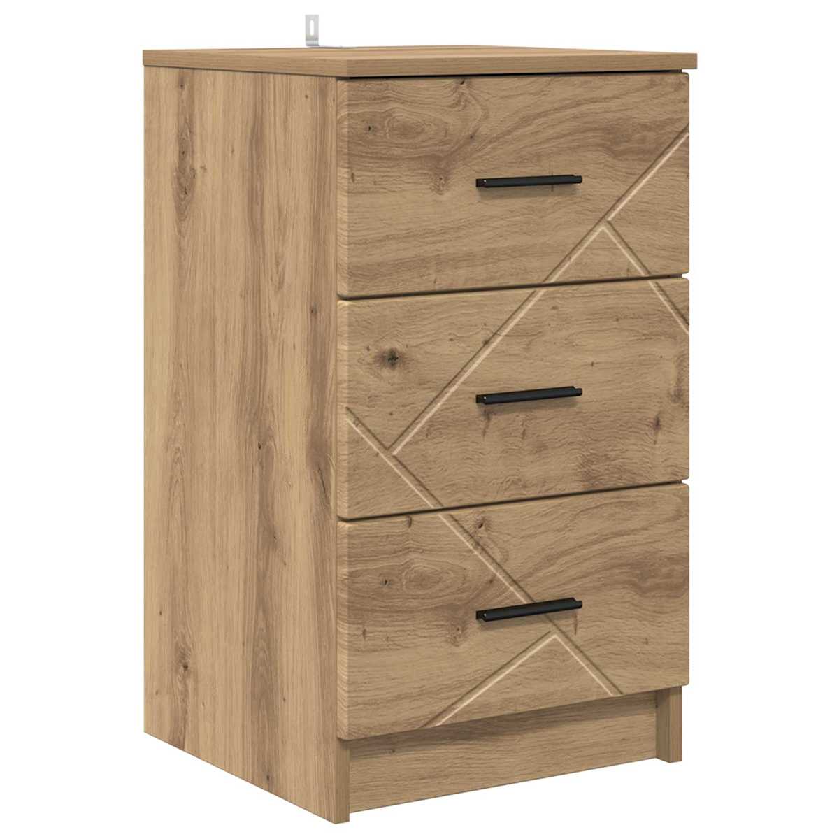 Natskab 38 x 38 x 66 cm Konstrueret træ - Billede 2