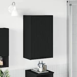 Kopalniška omarica Namestitev na steno Črna 39 x 23,5 x 65 cm