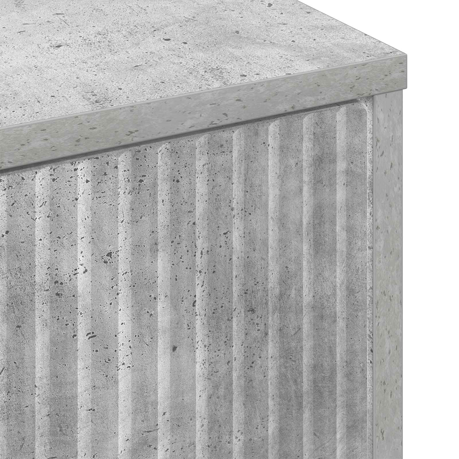 Kopalniška omarica z vrati Betonsko siva 39 x 23,5 x 65 cm - slika 11