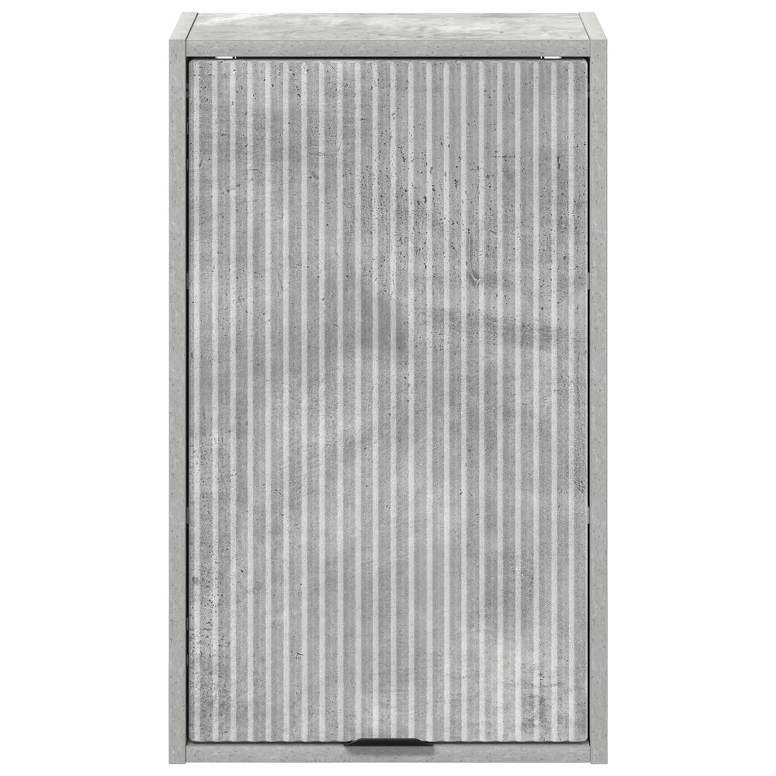 Kopalniška omarica z vrati Betonsko siva 39 x 23,5 x 65 cm - slika 6