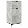 vidaXL Vannitoa kapp Betoonhall 39,5 x 36 x 88 cm Tehispuit, Metall