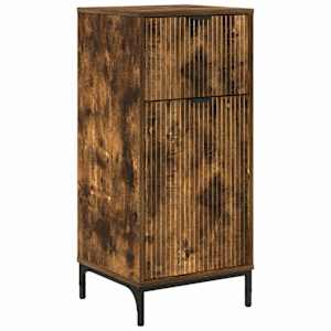 vidaXL Vannitoa kapp Suitsetatud tamm 39,5 x 36 x 88 cm