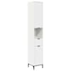 vidaXL Vannitoa kapp Valge 31,5 x 33 x 190 cm Tehispuit, Metall