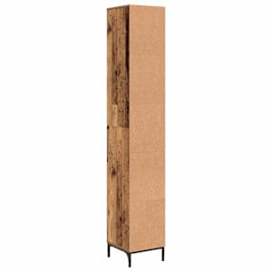 Koupelnová skříň se zásuvkou Staré dřevo 31,5 x 33 x 190 cm - obrázek 8