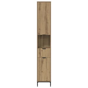 Koupelnová skříň se zásuvkou Artisanový dub 31,5 x 33 x 190 cm - obrázek 6