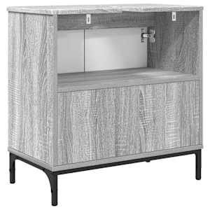 Skříňka pod umyvadlo se dveřmi Šedá Sonoma 60,5 x 33,5 x 61 cm - obrázek 8