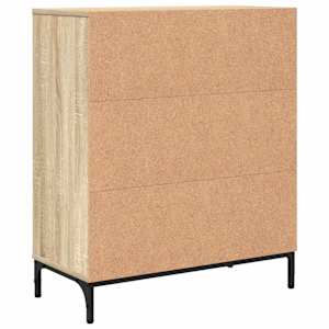 Servírovací skříň Sonoma dub 69,5 x 33 x 82 cm Kompozitní dřevo - obrázek 8