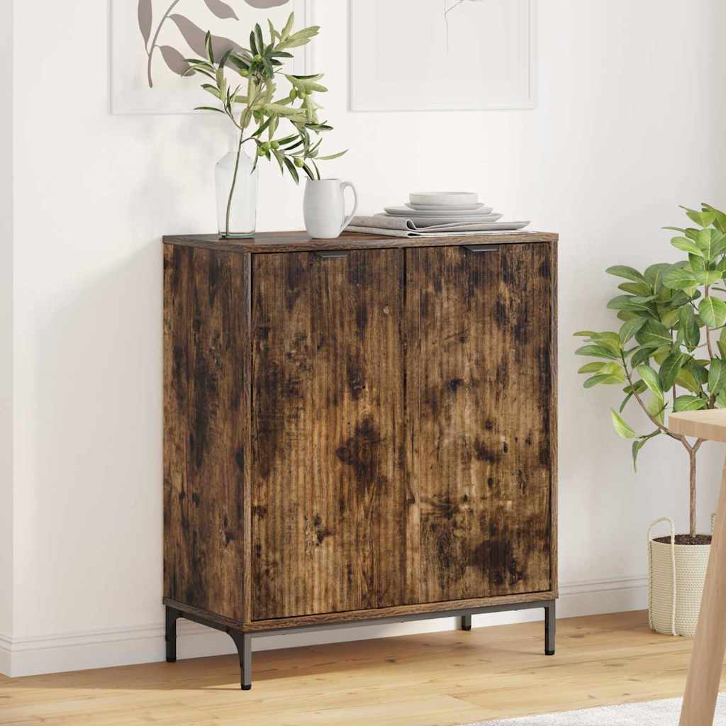 vidaXL Bufet Stejar afumat 69.5 x 33 x 82 cm Lemn compozit