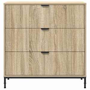 Servírovací skříň Sonoma dub 79,5 x 33 x 82 cm kompozitní dřevo - obrázek 6