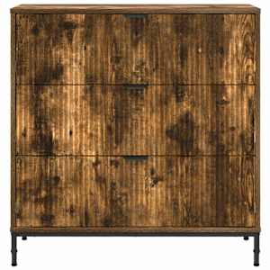 Servírovací skříň Kouřový dub 79,5 x 33 x 82 cm - obrázek 6