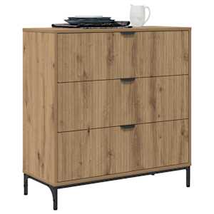 Servírovací skříň se zásuvkou Artisanový dub 79,5 x 33 x 82 cm - obrázek 3