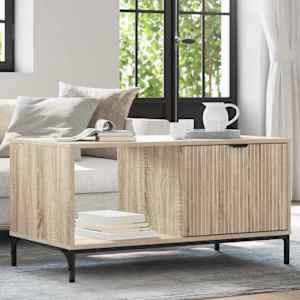 Klubska miza Sonoma hrast 90 x 49 x 46 cm Konstruiran les
