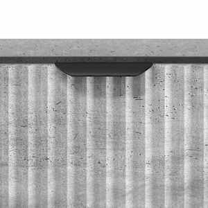 Konferenční stolek se zásuvkou Betonově šedá 90 x 49 x 46 cm - obrázek 9