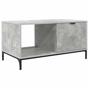 vidaXL Kohvilaud Betoonhall 90 x 49 x 46 cm Tehispuit