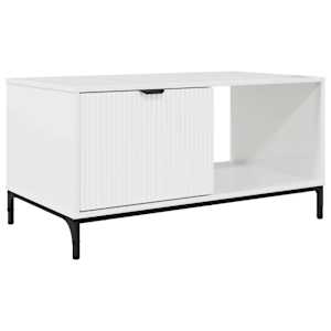 Konferenční stolek Vysoce lesklá bílá 90 x 49 x 46 cm - obrázek 8