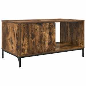 Konferenční stolek Kouřový dub 90 x 49 x 46 cm Kompozitní dřevo - obrázek 8