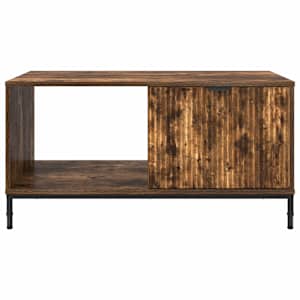 Konferenční stolek Kouřový dub 90 x 49 x 46 cm Kompozitní dřevo - obrázek 6