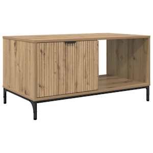 Konferenční stolek se zásuvkou Artisanový dub 90 x 49 x 46 cm - obrázek 8
