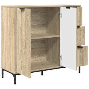 Servírovací skříň Sonoma dub 89,5 x 33 x 82 cm Kompozitní dřevo - obrázek 5
