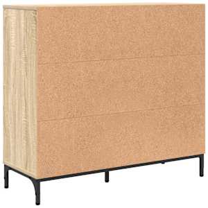Servírovací skříň Sonoma dub 89,5 x 33 x 82 cm kompozitní dřevo - obrázek 8