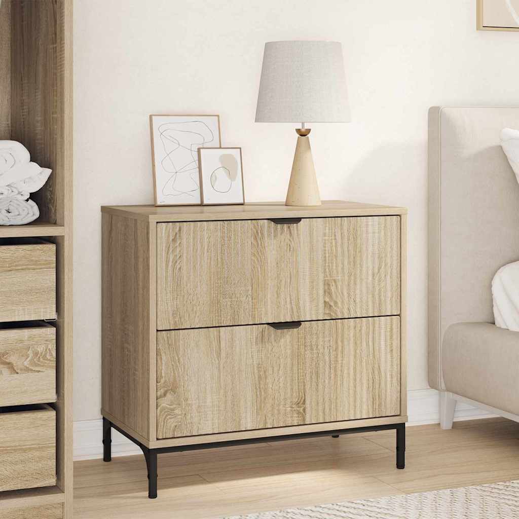Nočný stolík dub sonoma 63.5 x 36 x 61 cm Kompozitné drevo 883466
