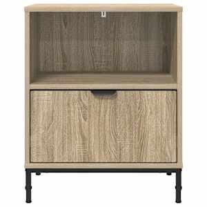 Noční skříňka 2 pcs dub sonoma 49 x 36 x 61 cm Kompozitní dřevo - obrázek 6