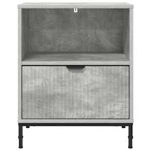 Noční skříňka se zásuvkou 2 pcs Betonová šedá 49 x 36 x 61 cm - obrázek 6