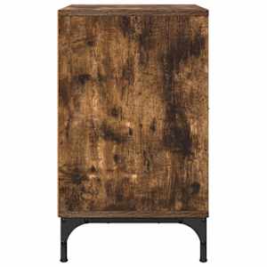 Noční skříňka se zásuvkou 2 pcs Kouřový dub 49 x 36 x 61 cm - obrázek 7