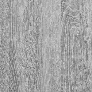 Nočna omarica 2 pcs Siva sonoma 49 x 36 x 61 cm Konstruiran les - slika 13