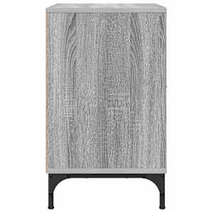 Nočna omarica 2 pcs Siva sonoma 49 x 36 x 61 cm Konstruiran les - slika 7