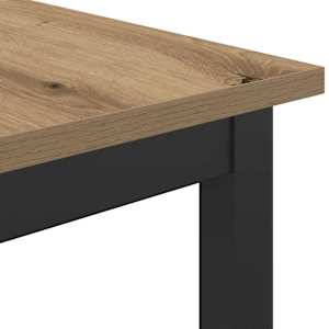 stůl Artisanový dub 100 x 50 x 90,5 cm Inženýrské dřevo a ocel - obrázek 8