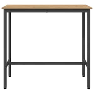 stůl Artisanový dub 100 x 50 x 90,5 cm Inženýrské dřevo a ocel - obrázek 5
