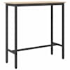 vidaXL laud Sonoma tamm 100 x 40 x 100,5 cm T&ouml;&ouml;deldud puit ja teras