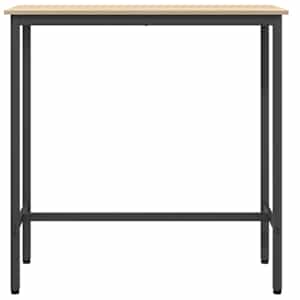 stůl Sonoma dub 100 x 40 x 100,5 cm Inženýrské dřevo a ocel - obrázek 5