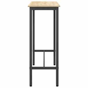 stůl Sonoma dub 100 x 40 x 100,5 cm Inženýrské dřevo a ocel - obrázek 6