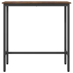 stůl Kouřový dub 100 x 40 x 100,5 cm Inženýrské dřevo a ocel - obrázek 5