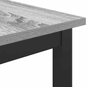 stůl Šedá Sonoma 100 x 40 x 100,5 cm Inženýrské dřevo a ocel - obrázek 8
