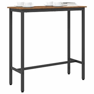 stůl Staré dřevo 100 x 40 x 100,5 cm Inženýrské dřevo a ocel - obrázek 3