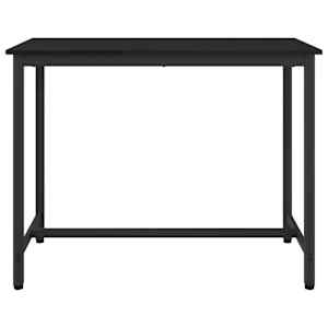 stůl Černý dub 100 x 50 x 76,5 cm Inženýrské dřevo a ocel - obrázek 3