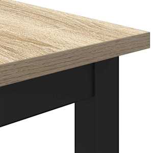 stůl Sonoma dub 100 x 50 x 76,5 cm Inženýrské dřevo a ocel - obrázek 5
