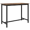 vidaXL laud Suitsutatud tamm 100 x 50 x 76,5 cm