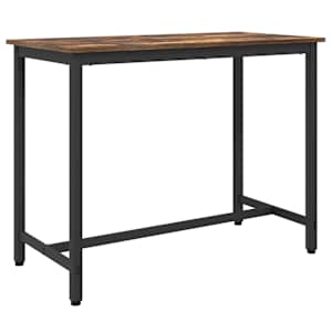 stůl Kouřový dub 100 x 50 x 76,5 cm Inženýrské dřevo a ocel - obrázek 1