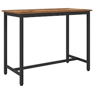 miza Star les 100 x 50 x 76,5 cm Inženirski les in jeklo